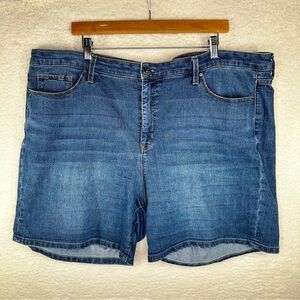 Nine West Blue Jean‎ Shorts Relaxed Fit